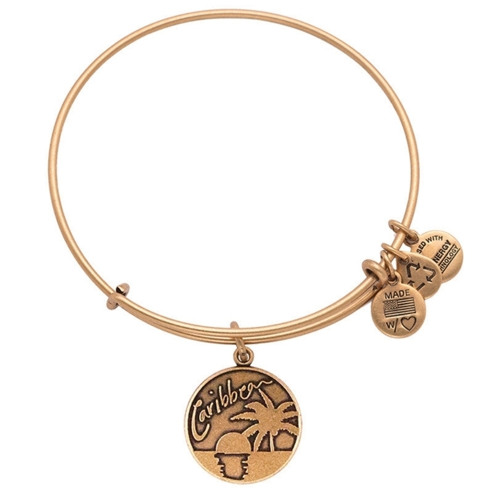 Alex and Ani 2013 Caribbean Charm Bangle Bracelet